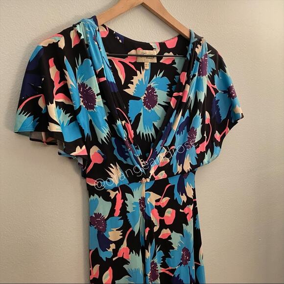 Temperley London Floral Midi Dress - Picture 14 of 16